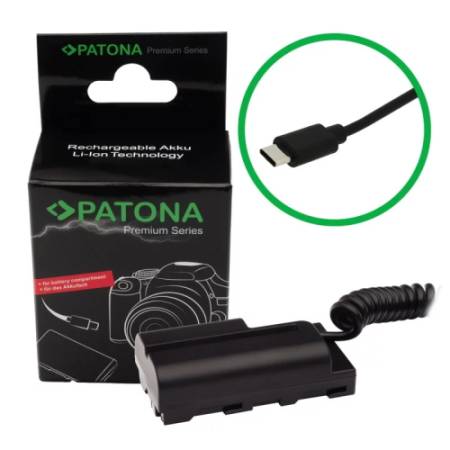 PATONA 9415 Premium - adapter zasilania, akumulatora, USB-C do Sony NP-FZ100